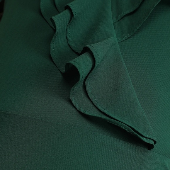 Lulus Adoring Glances Green Ruffled Maxi Dress - Picture 4 of 4